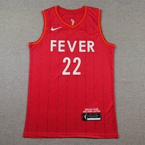Mens Indiana Fever Caitlin Clark Stitched Red Jersey